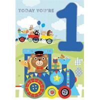 Birthday Card - Today you're 1