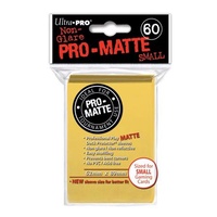 Ultra.Pro - Matte - Yellow - Small -60 Count