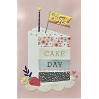Birthday Card - Happy Cake Day