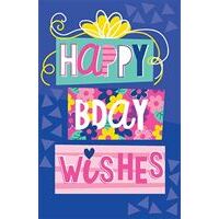 Birthday Card - Happy Wishes
