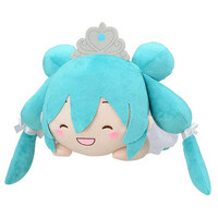 SEGA Hatsune Miku Nesoberi SP Plush - Hatsune Miku 15th Anniversary - Laughing Ver.