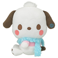 SEGA Yurukawa SANRIO Friendship Scarf Plush Toy - Pochacco