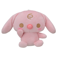 SANRIO CHARACTERS Yurukawa Characters Happiness Pink Plush - Milk