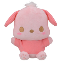 SANRIO CHARACTERS Yurukawa Characters Happiness Pink Plush - Pochaco