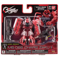 Gundam Infinity - MS-06S Char's ZAKU II Gundam - 4 Inch Action Figure