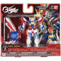 Gundam Infinity - GF13-017NJ II Burning Gundam - 4 Inch Action Figure