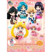 Sailor Moon Petit Chara Land Ice Cream Party Set of 6