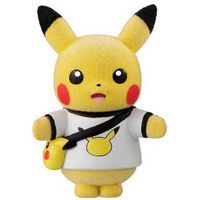 Pokemon Pokemofu Doll Vol.4 (Pikachu wearing shoulder bag)