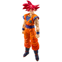 S.H.Figuarts Super Saiyan God Son Goku - Saiyan God Of Virute