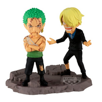 One Piece World Collectable Figure Log Stories Roronoa Zoro & Sanji