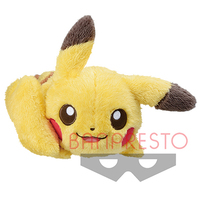 Pokémon life with PIKACHU Big Plush Toy - Fluffy Pikachu Ver. B