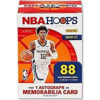 NBA Basketball - 2020-21 Hoops Basketball Trading Card BLASTER Box [11 Packs, 1 Autograph OR Memorabilia Card]