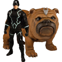 Inhumans - Black Bolt & Lockjaw - One:12 Collective - 1/12th Scale Action Figure - 2-Pack