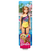 Barbie - Swimsuit Doll - Purple & Yellow Swimsuit