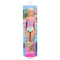 Barbie - Swimsuit Doll - Pink & Blue Swimsuit