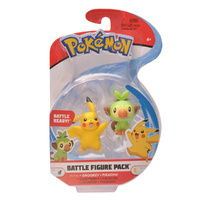 Pokemon - Battle Figure Pack - Grookey & Pikachu