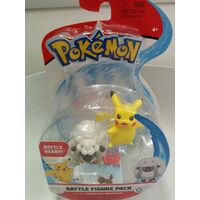 Pokemon - Battle Figure Pack - Pikachu & Wooloo