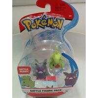 Pokemon - Battle Figure Pack - Larvitar & Morpeko (Hangry Mode)