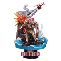 Beast Kingdom - Diorama Stage 016SP - Iron Man 3 - Mark 42