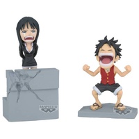 One Piece World Collectable Figure Log Stories Monkey D. Luffy & Nico Robin