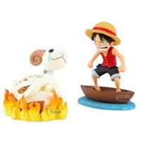 One Piece World Collectable Figure Log Stories Monkey D. Luffy & Going Merry