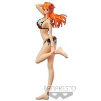 One Piece Glitter & Glamours Color Walk Style Nami (Black Straps)