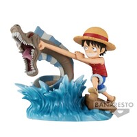 One Piece World Collectable Figure Log Stories - Monkey.D.Luffy Vs Local Sea Monster