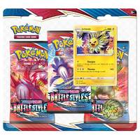 POKÉMON TCG - Sword and Shield – Battle Styles - Three Booster Blister - Jolteon