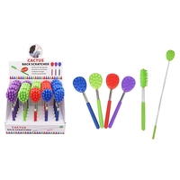 Back Scratcher - Cactus - 2 Sided - Telescopic