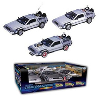 Back To The Future - Delorean Time Machines (3 Pack)