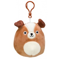 Squishmallows - 3.5 inch Clip - Puppy Dogs - Bernie Plush