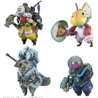 Capcom Figure Builder Monster Hunter Standard Model Plus Palico Collection Vol. 1 (Complete Set of 4)