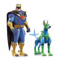 Scoob Movie - Scooby Doo Twin Pack Figures - Blue Falcon & Dynomutt