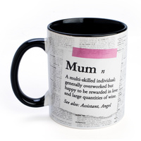 Double Sided Ceramic Mug - MUM