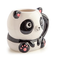 Double Sided Ceramic Mug - 3D PANDA
