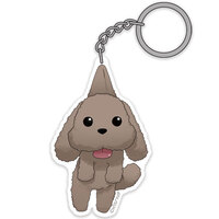Yuri!!! on Ice - Makkachin Acrylic Tsumamare Key Chain