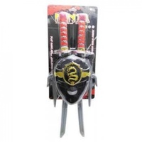 Costume Play - Ninja - Mask, Daggers & Swords