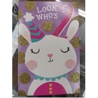 Look who's 2 - Birthday Card