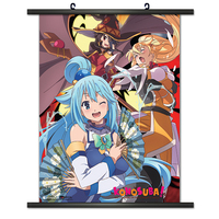 Konosuba 09 Fabric Wall Scroll Tapestry