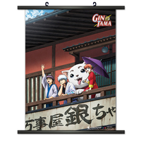 Gintama 004 Fabric Wall Scroll Tapestry
