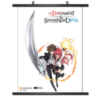 The Testament of Sister New Devil 002 Fabric Wall Scroll Tapestry