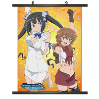 Is it Wrong to Try to Pick Up Girls in a Dungeon 03 Fabric Wall Scroll Tapestry