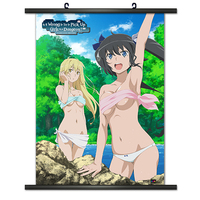 Is it Wrong to Try to Pick Up Girls in a Dungeon 04 Fabric Wall Scroll Tapestry