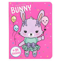 Create You Own - Sticker Book - Pink Bunny