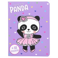 Create You Own - Sticker Book - Purple Panda