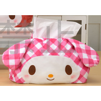 SEGA - My Melody 45th Anniversary - PM Cutie Tissue Box Cover - Plaided Design
