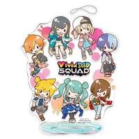 SEGA Project Sekai Colorful Stage! feat. Hatsune Miku Big Clear Keychain with More Plus Stand - Vivid Bad Squad