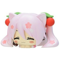 SEGA MP Mini Figure - Ohiruneko Hatsune Miku Series - Sakura Miku 2023 - Sakura Miku Mouth Closed