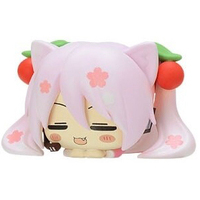 SEGA MP Mini Figure - Ohiruneko Hatsune Miku Series - Sakura Miku 2023 - Sakura Miku Mouth Open