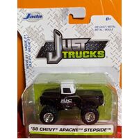 Just Trucks - 1958 Chevy Apache Stepside  - 1:64 - Jada